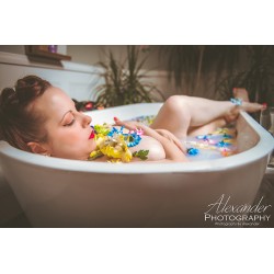 Flower Bath Photo Set